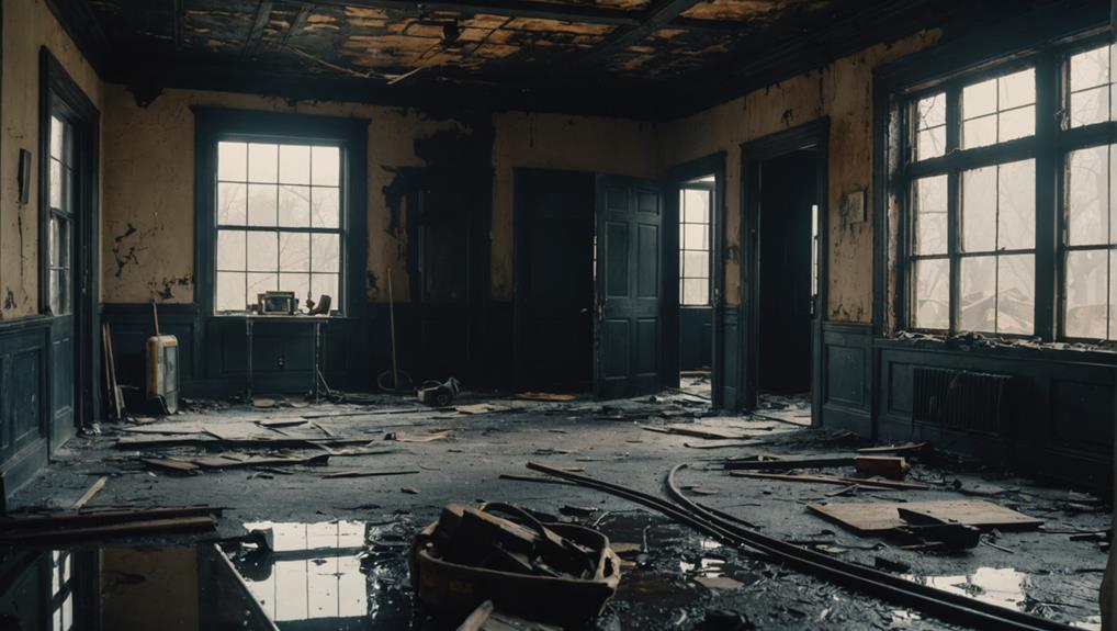 Emergency water damage restoration response vehicle arriving at a Tyler, TX residential property for immediate flood damage service